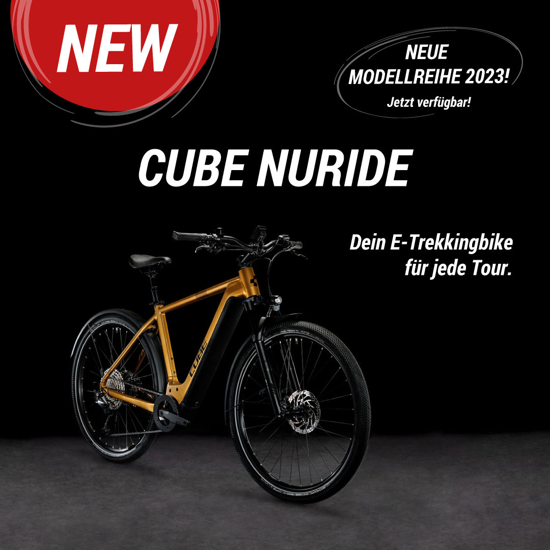 CUBE Nuride Fahrräder im CUBE Store Rostock
