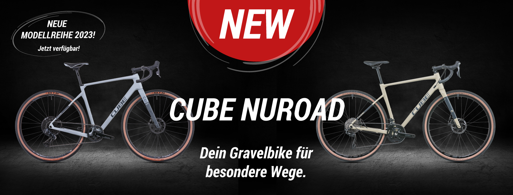 CUBE Nuroad Fahrräder im CUBE Store Rostock