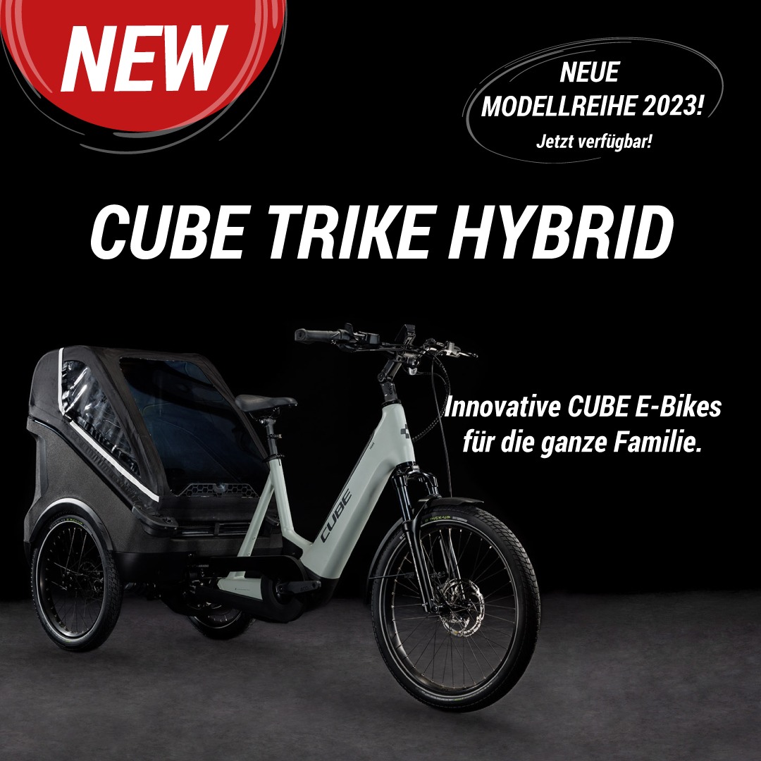CUBE Trike Hybrid Family E-Bike im CUBE Store Rostock bestellen