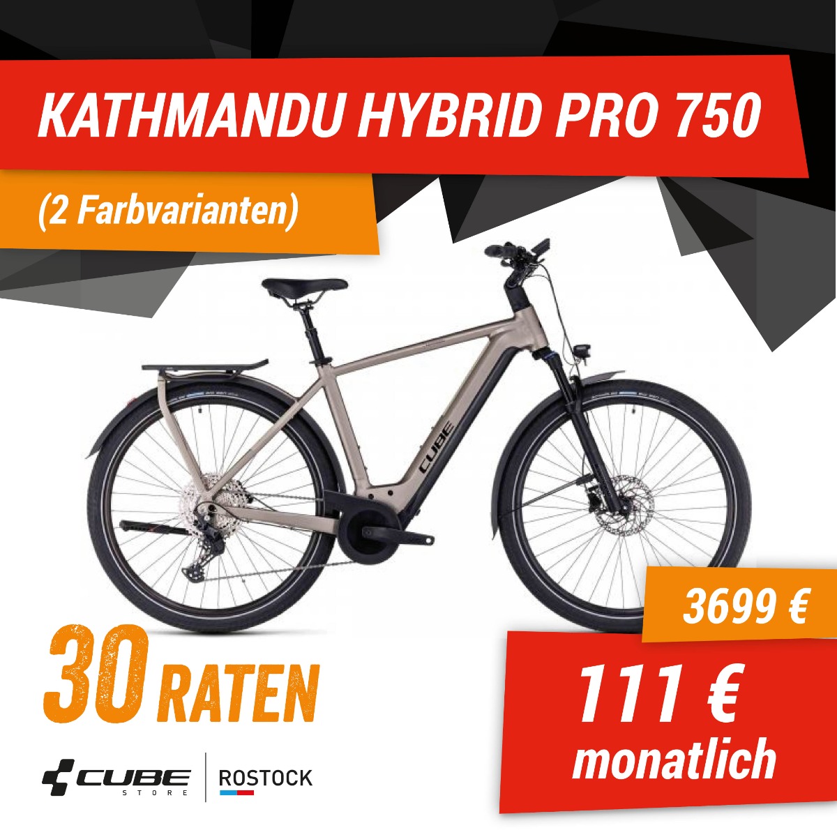 CUBE Kathmandu Hybrid Pro 70 mit Ratenzahlung kaufen