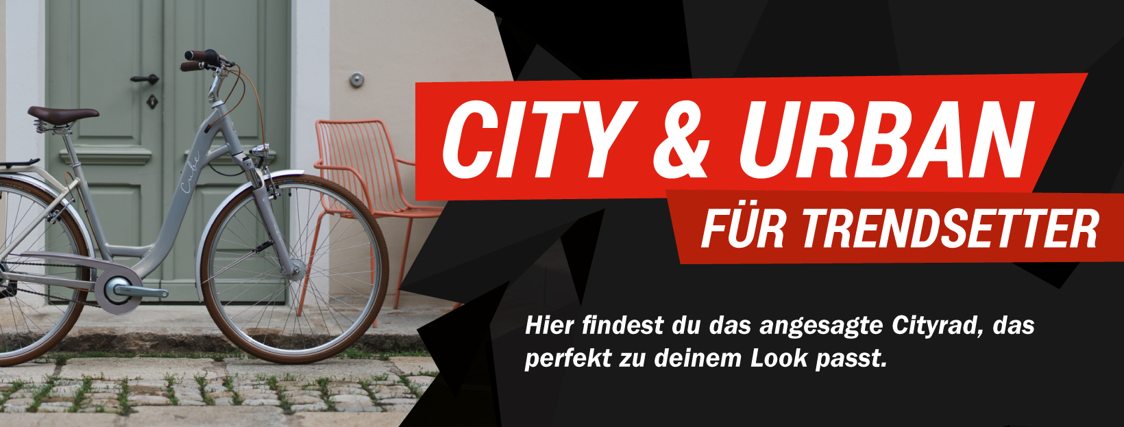 City & Urban Fahrräder im CUBE Store Rostock