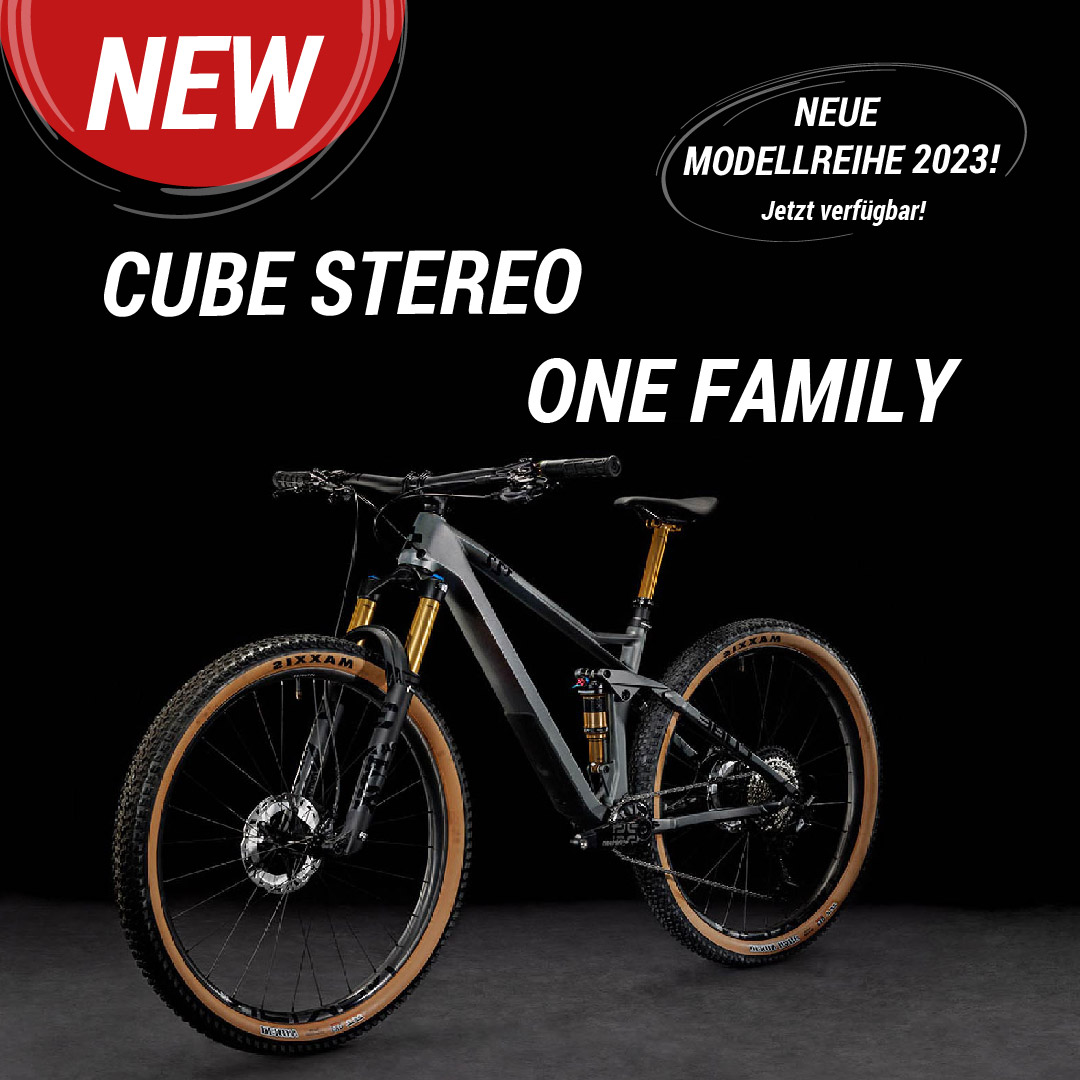 CUBE Stereo One Family Fährräder im CUBE Store Rostock