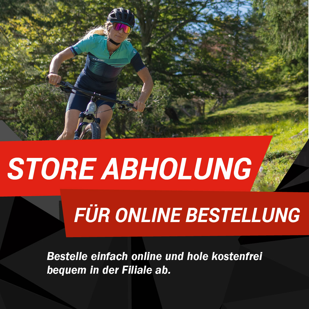 Kostenfreie Filialabholung bei Online Shop Bestellung im CUBE Store Rostock