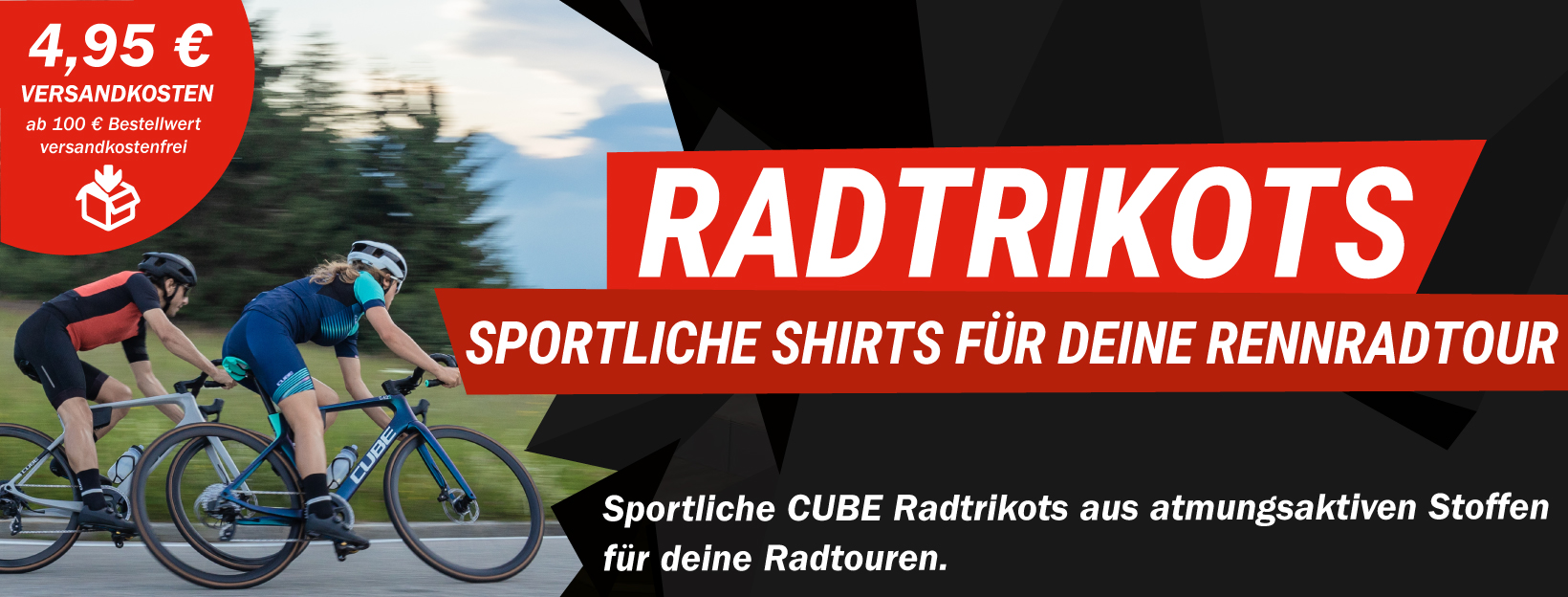 CUBE kurzarm Trikot kaufen » Rennrad T-Shirts, Sport Jerseys