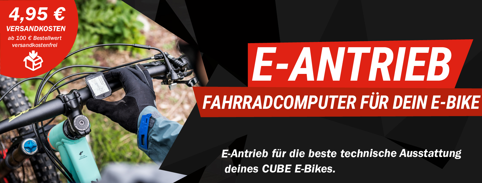 Fahrrad E-Antrieb im CUBE Store Rostock kaufen